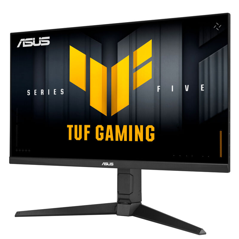 ASUS TUF Gaming VG27AQML5A detalj av knappkontroller
