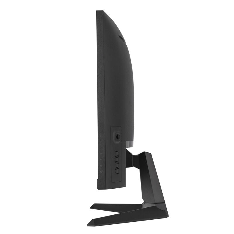 Montert ASUS TUF Gaming VG27VQM1B 27" curved skjerm i spilloppsett