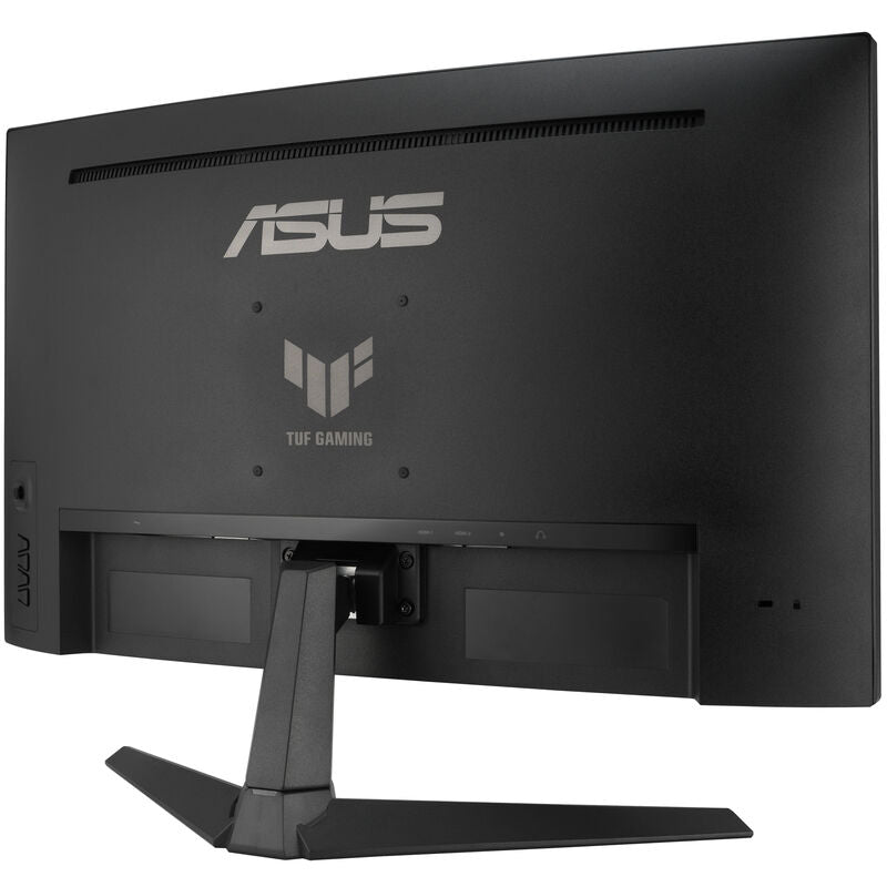 Nærbilde av ASUS TUF Gaming VG27WQ3B gamingskjerm knappene