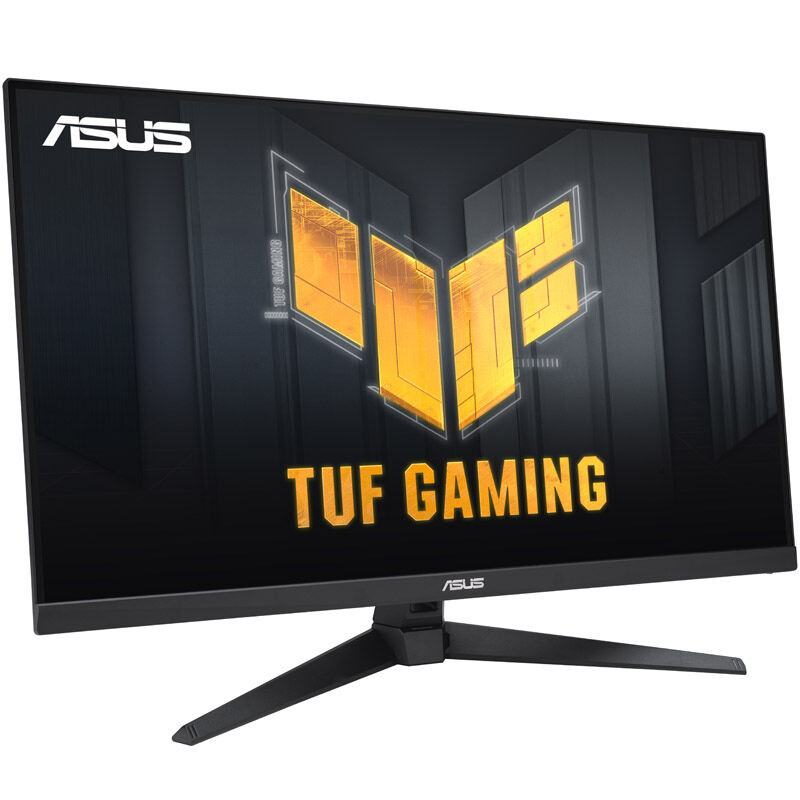 Bakside av ASUS TUF Gaming VG328QA1A 31,5" Full HD gamingskjerm