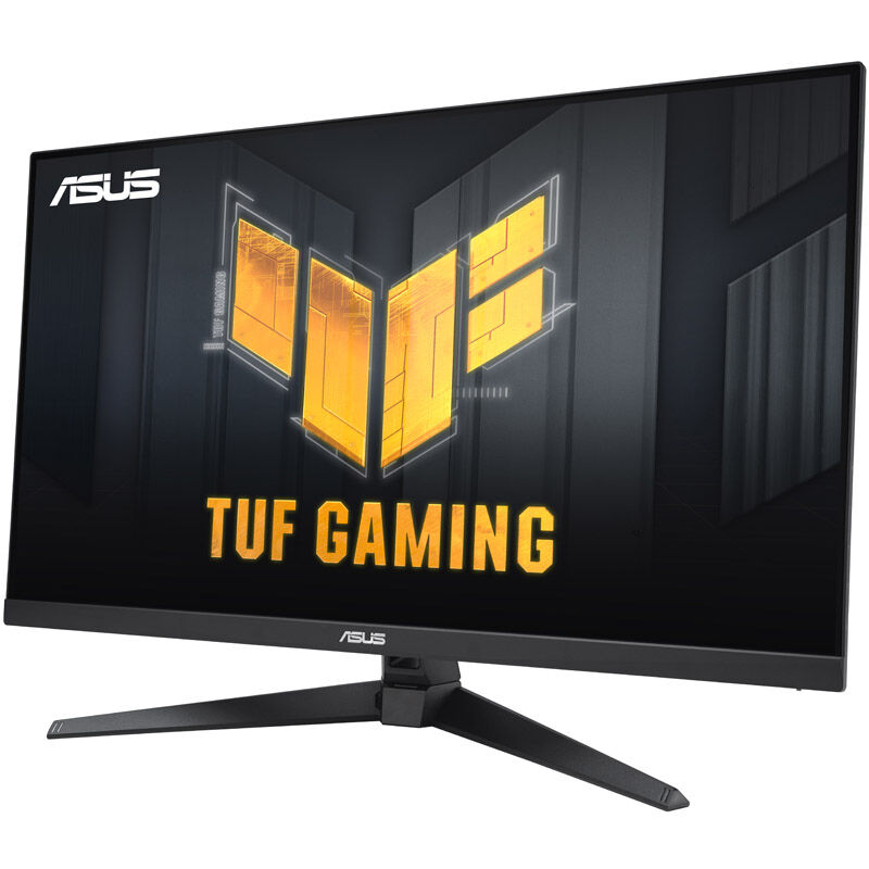 Detalj av skjermrammen på ASUS TUF Gaming VG328QA1A
