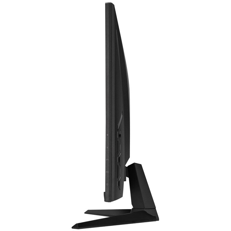 ASUS TUF Gaming VG32AQA1A montert på skrivebord
