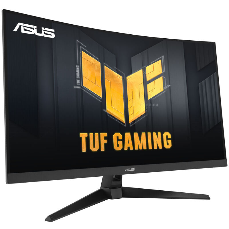 Baksiden av ASUS TUF Gaming VG32WQ3B curved gamingskjerm