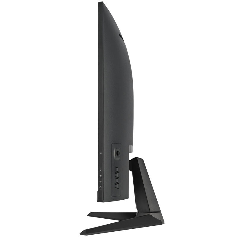 ASUS TUF Gaming VG32WQ3B montert på skrivebord