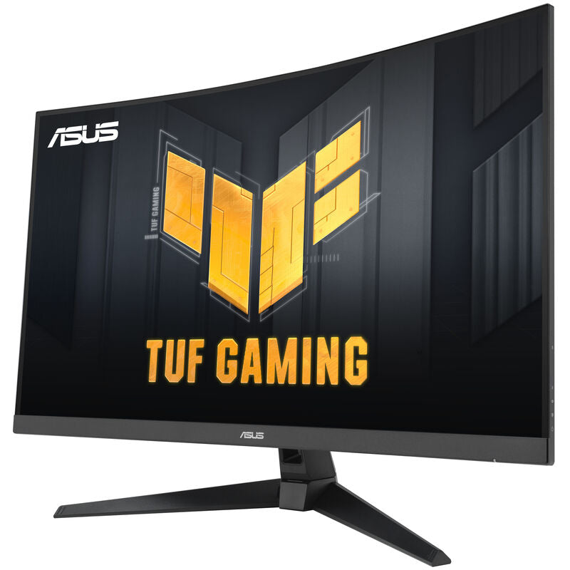 Detaljbilde av ASUS TUF Gaming VG32WQ3B skjermens tilkoblinger