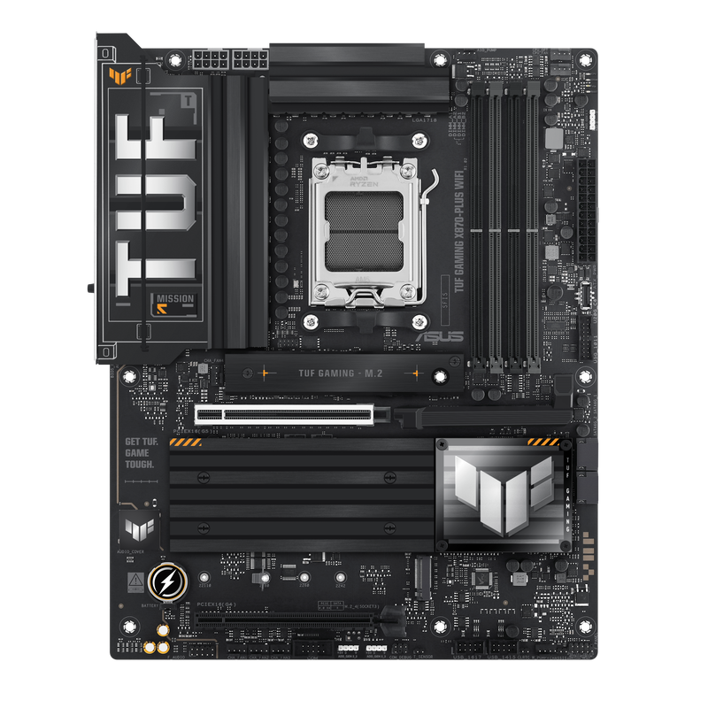 ASUS TUF Gaming X870-Plus WiFi hovedkort bakside