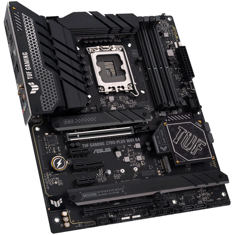 Bakside av ASUS TUF Gaming Z790-Plus WiFi D4 hovedkort