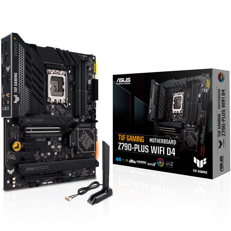 ASUS TUF Gaming Z790-Plus WiFi D4 hovedkort forfra