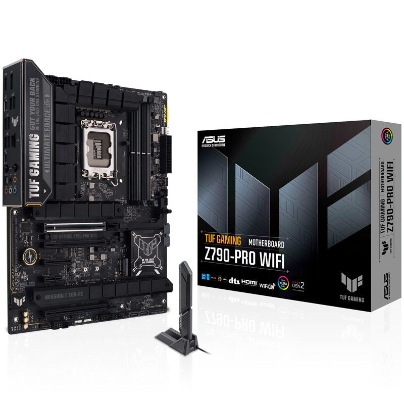ASUS TUF Gaming Z790-Pro WiFi hovedkort forfra