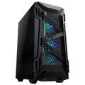 ASUS TUF GT301 kabinett midtårn ATX RGB herdet glass svart forfra