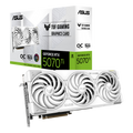 ASUS TUF RTX 5070 Ti OC White Edition grafikkort forfra