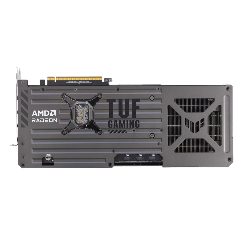 ASUS TUF RX 9070 XT OC Edition grafikkort emballasje forfra