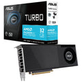 ASUS TURBO Radeon AI PRO R9700 grafikkort forfra
