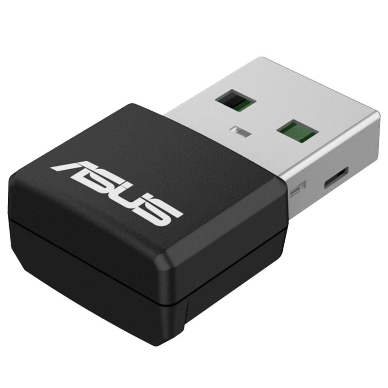 ASUS USB-AX55 Nano Wi-Fi 6 USB trådløs adapter svart bakside