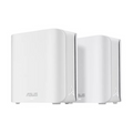 ASUS ZenWiFi BD4 mesh-ruter Wi-Fi 7 dualband 2-pakk hvit forfra
