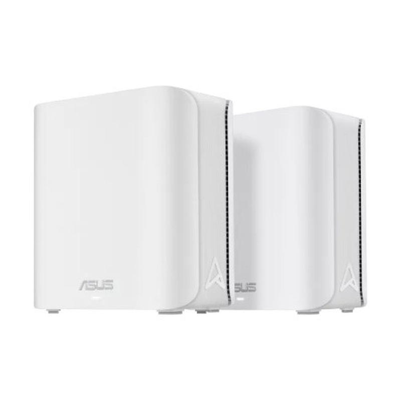 ASUS ZenWiFi BD4 mesh-ruter Wi-Fi 7 dualband 2-pakk hvit forfra