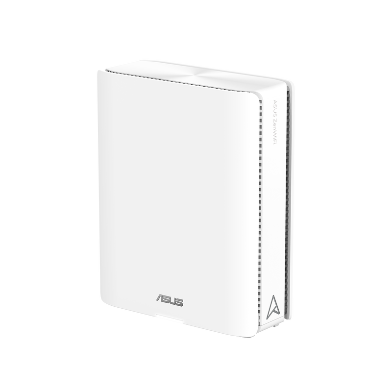ASUS ZenWiFi BQ16 BE25000 Wi-Fi 7 mesh-ruter hvit forfra
