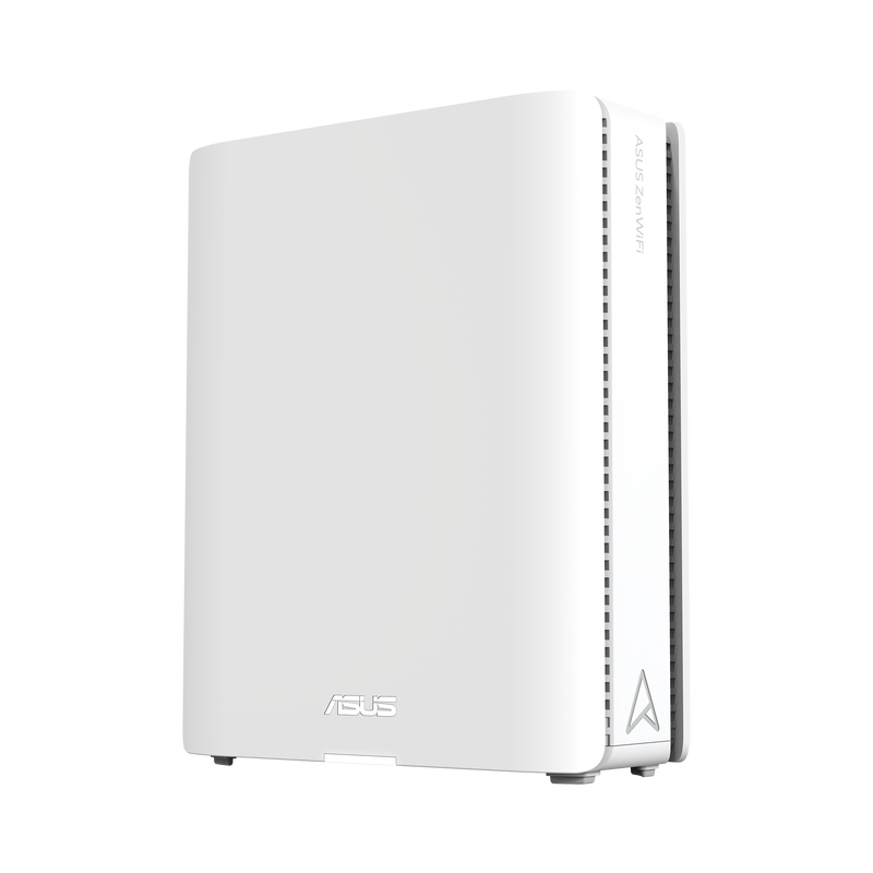 ASUS ZenWiFi BQ16 BE25000 Wi-Fi 7 mesh-ruter hvit Ethernet-porter