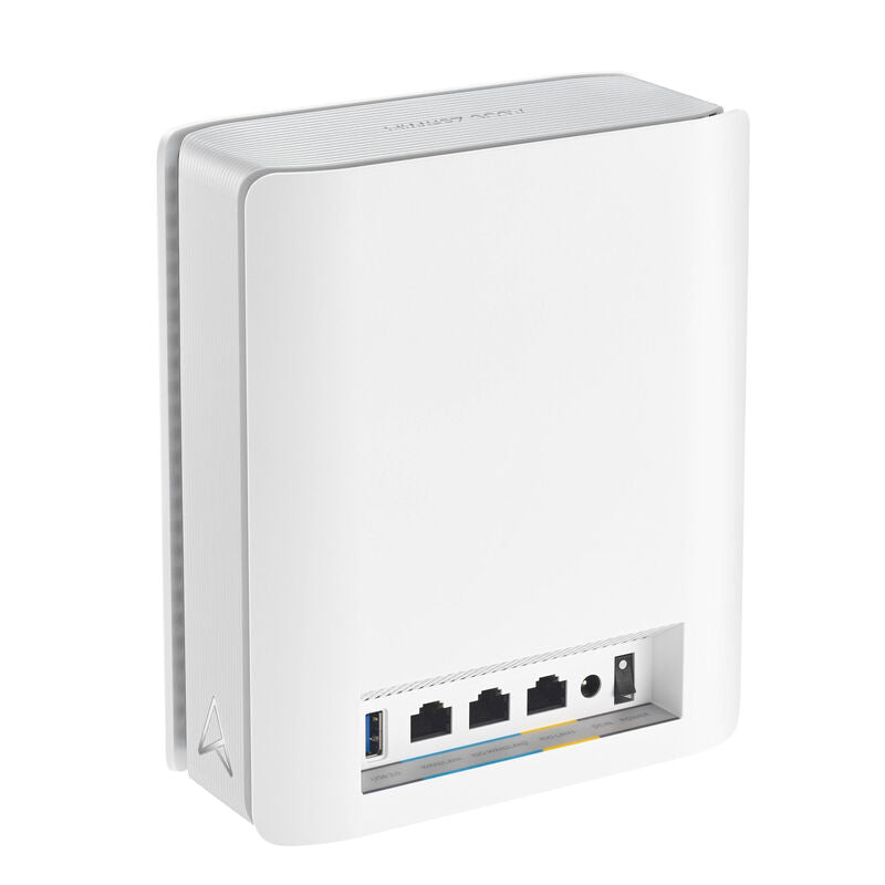 Oversikt av ASUS ZenWiFi BT10 BE18000 Wi-Fi 7 AiMesh ruter hvit