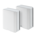 ASUS ZenWiFi BT10 BE18000 WiFi 7 AiMesh ruter 2-pakk hvit forfra