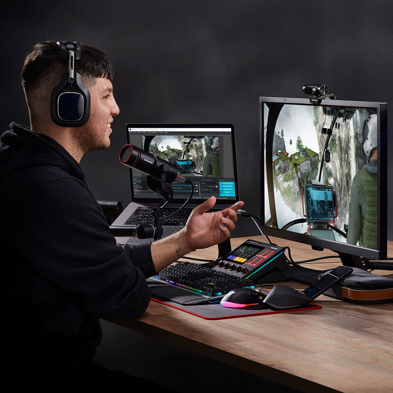 AVerMedia Live Streamer NEXUS audiomikser magnetisk stativ