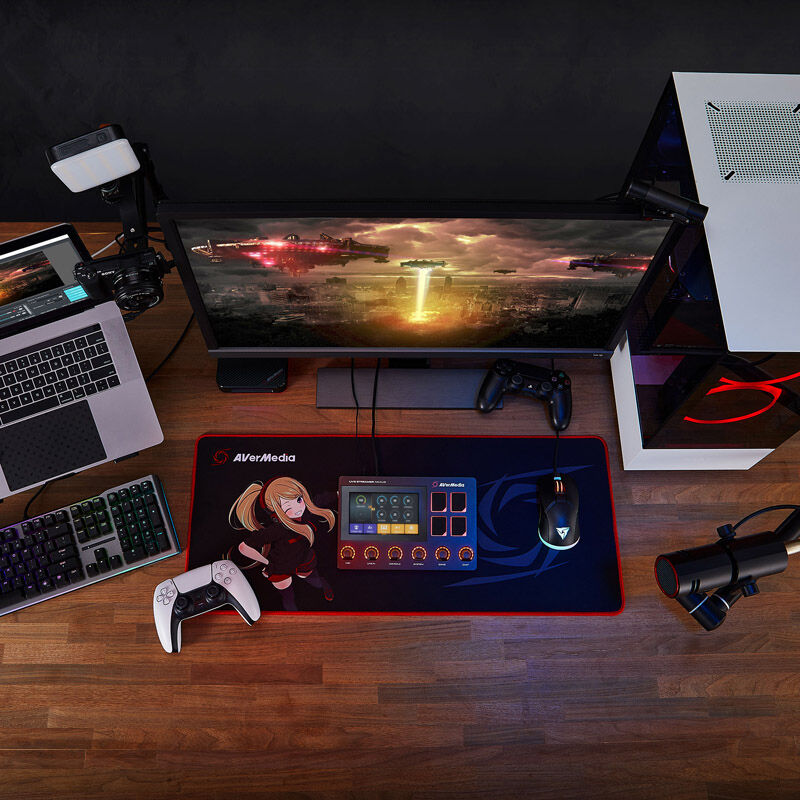 AVerMedia Live Streamer NEXUS audiomikser tilkoblinger