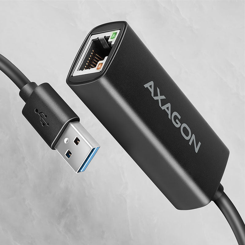 AXAGON ADE-AR USB-A 3.2 Gen 1 til Gigabit Ethernet adapter bakside