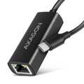AXAGON ADE-ARC USB-C til Gigabit Ethernet adapter forfra
