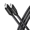 AXAGON BUCM-CM15AB USB-C til USB-C 2.0 kabel forfra
