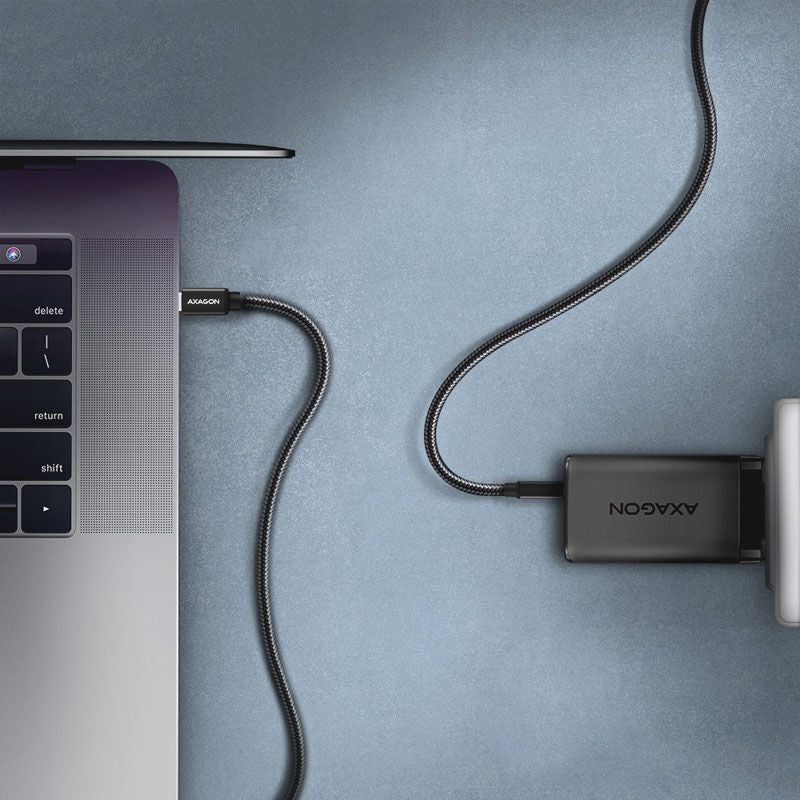 AXAGON BUCM-CM15AB USB-C til USB-C 2.0 kabel montert i enhet