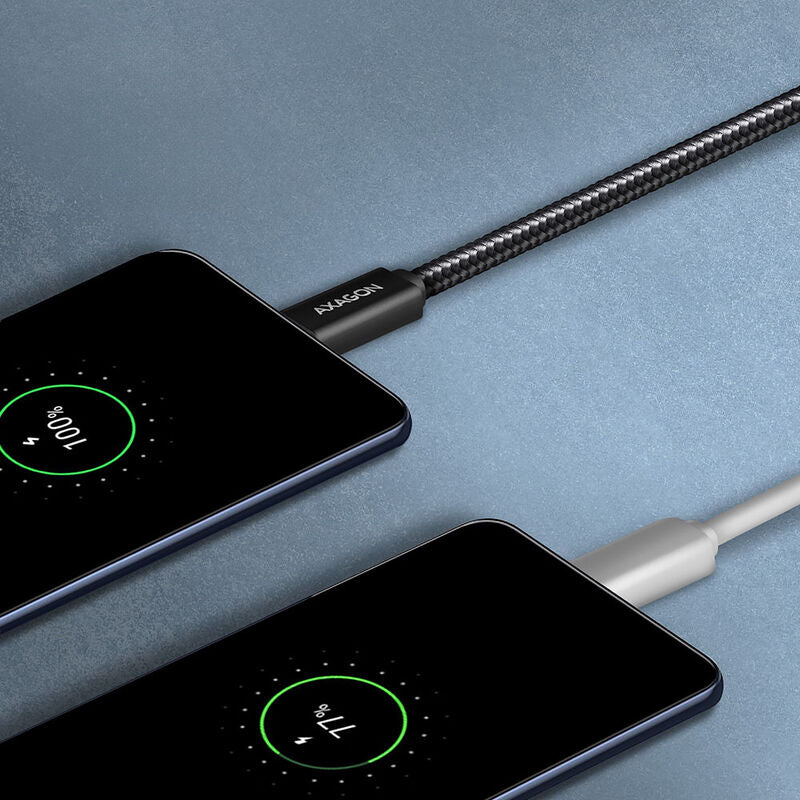 Kabelmateriale på AXAGON BUCM32-CM05AB USB-C skjøtekabel USB 3.2 240 W PD