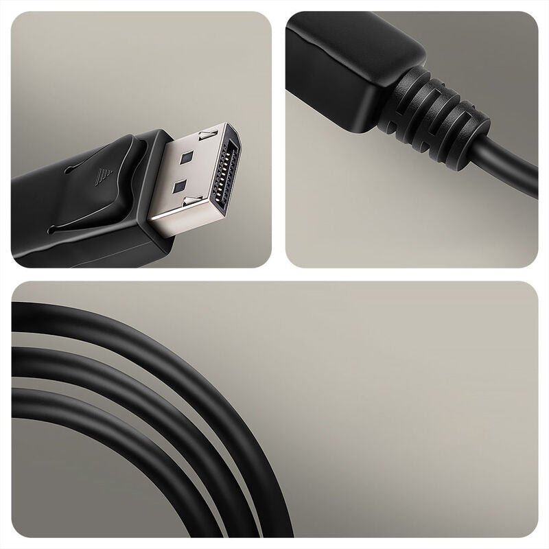 AXAGON RVD-HI20C2 kabel bakside med kontakter