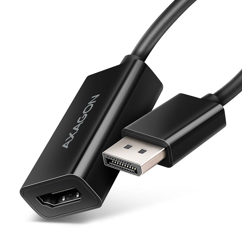 AXAGON RVD-HI20N DisplayPort til HDMI adapter 4K forfra