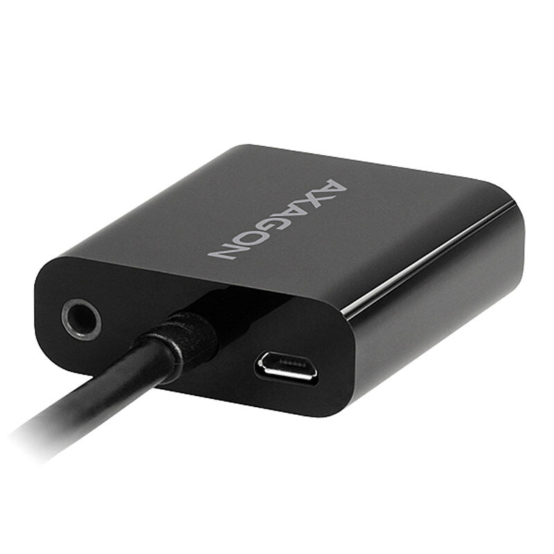 AXAGON RVH-VGAN HDMI til VGA adapter Full HD med lyd bakside