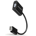 AXAGON RVH-VGN HDMI til VGA adapter WUXGA svart forfra