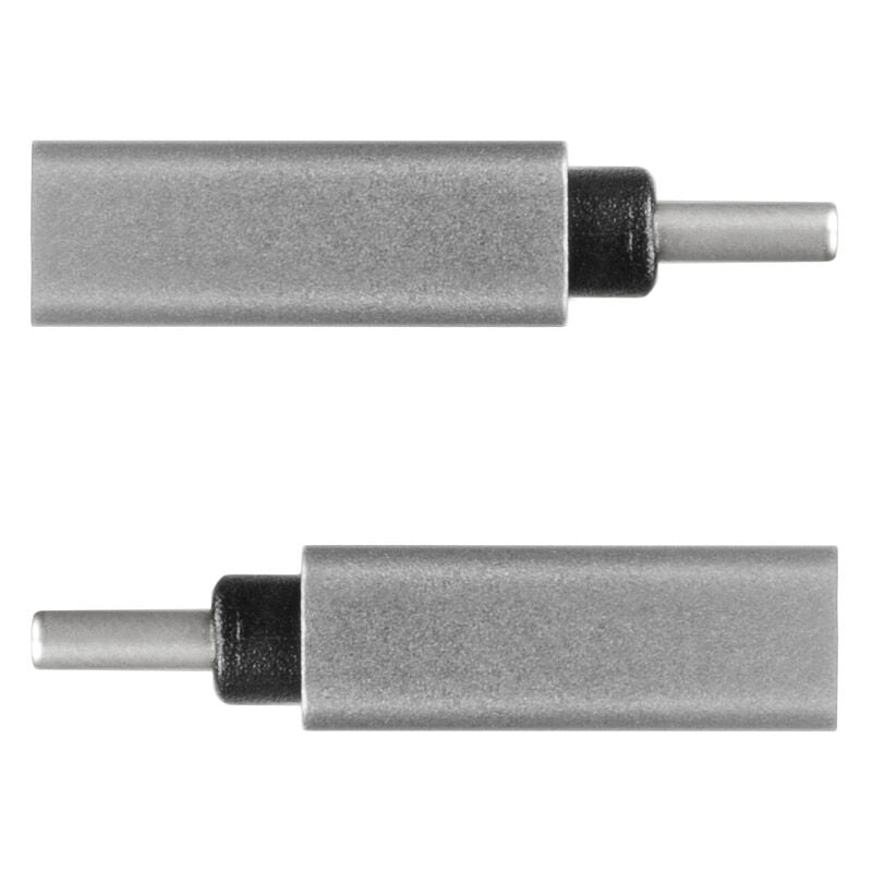 AXAGON USB-C til USB-A adapter aluminium svart sidebilde