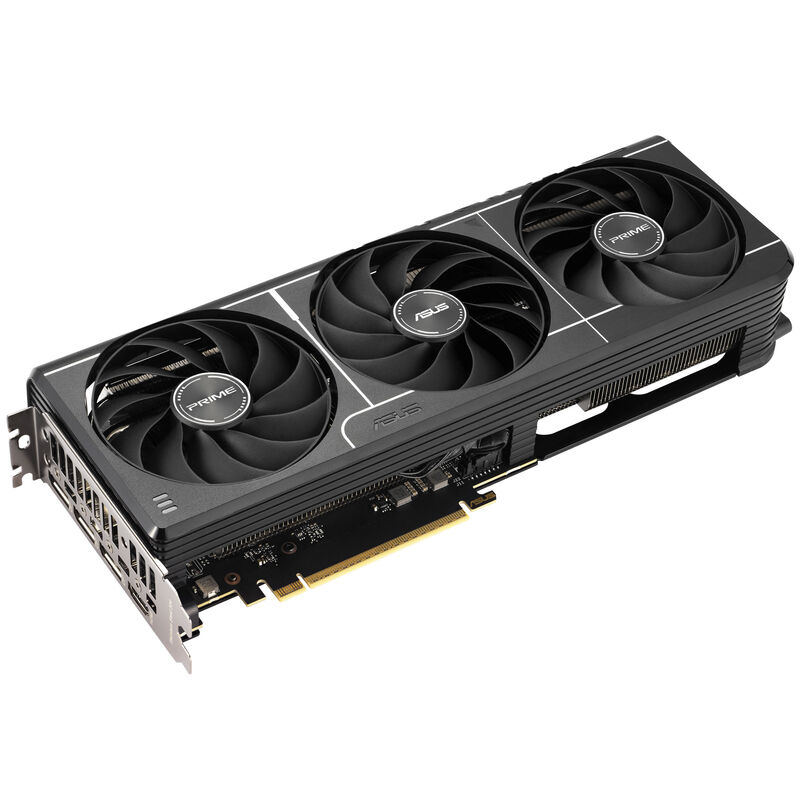 Bakside av ASUS Prime RTX 5060 Ti OC Edition grafikkort