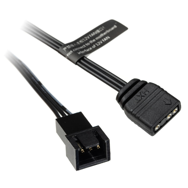 Barrow ARGB adapterkabel 3-pin 5V 10 cm svart nærbilde
