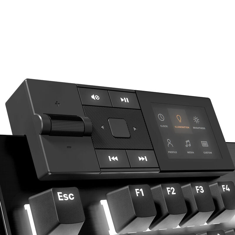 be quiet! Dark Mount Silent gamingtastatur mekanisk RGB svart modulært NumPad