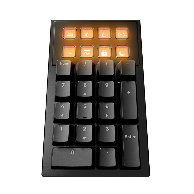 be quiet! Dark Mount Silent gamingtastatur mekanisk RGB svart håndleddstøtte