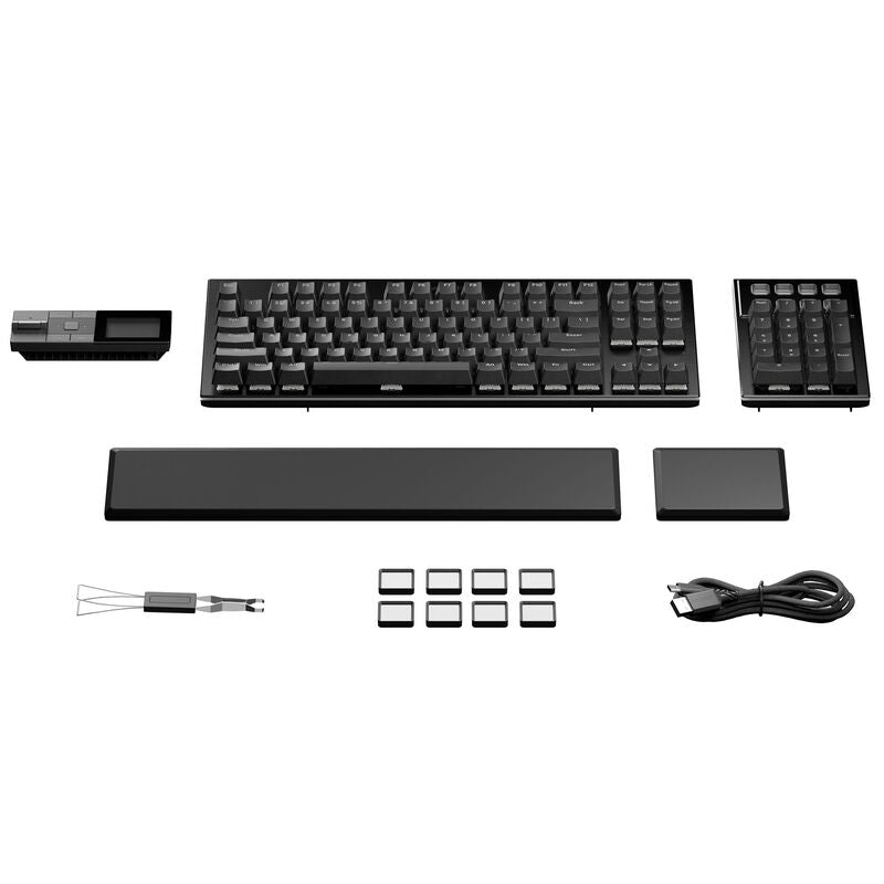 be quiet! Dark Mount Silent gamingtastatur mekanisk RGB svart RGB-displaytaster