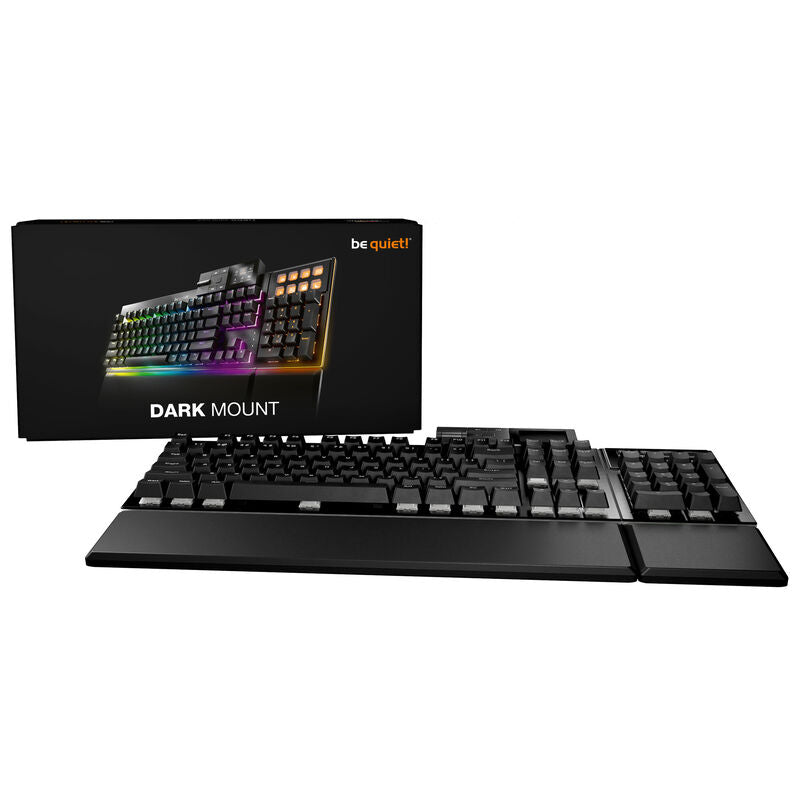 be quiet! Dark Mount Silent gamingtastatur mekanisk RGB svart USB-tilkobling
