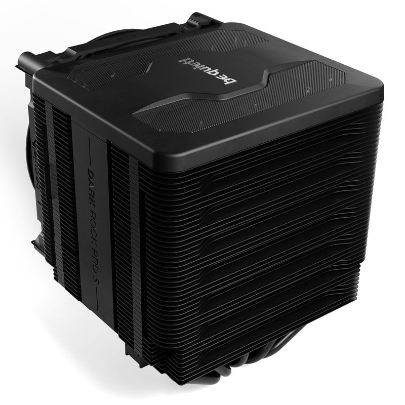 be quiet! Dark Rock Pro 5 CPU-kjøler montert i PC