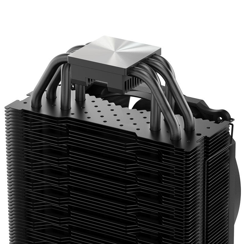 be quiet! Dark Rock Slim CPU-kjøler 120 mm nærbilde av vifte