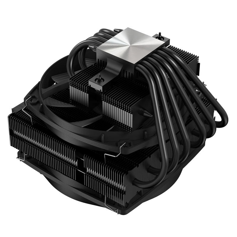 detalj av be quiet! Dark Rock TF 2 CPU-kjøler heatpipes