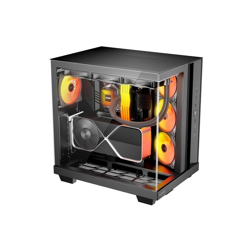 be quiet! Light Base 500 LX kabinett detalj av ARGB-vifte