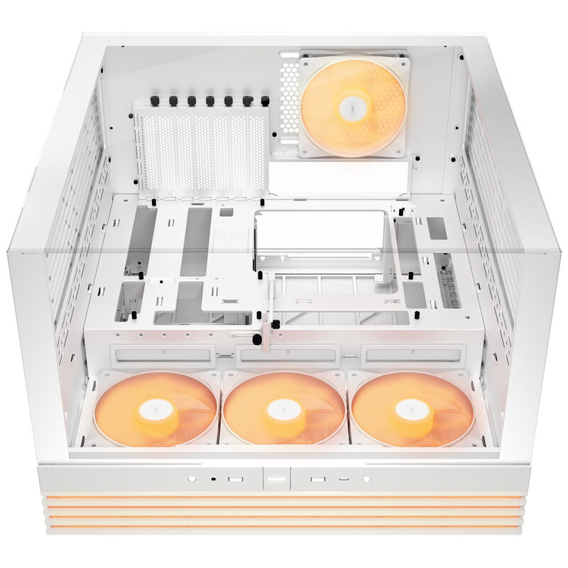 be quiet! Light Base 600 LX kabinett montert med komponenter
