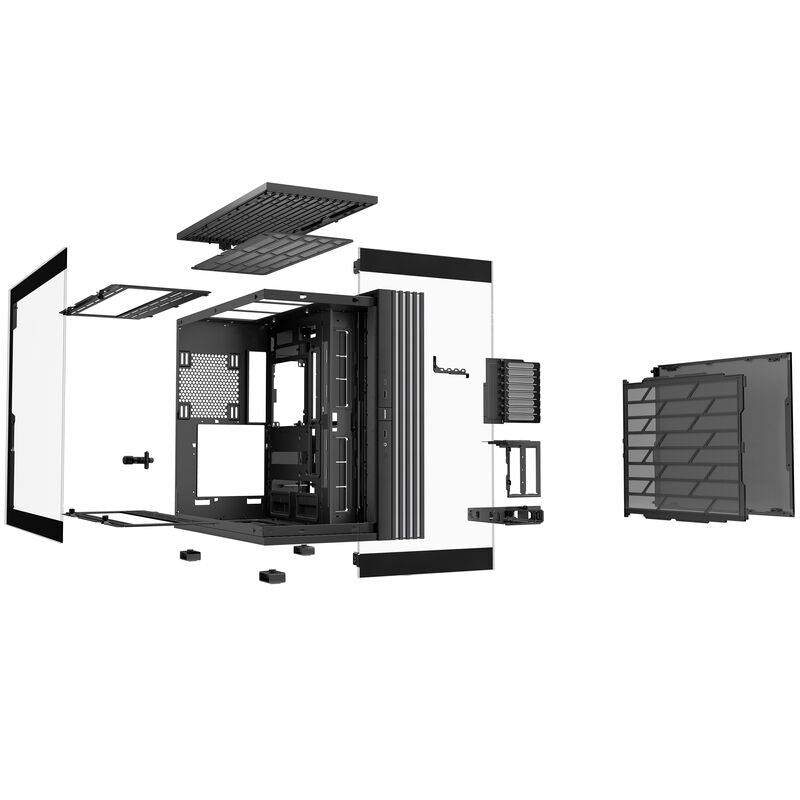 be quiet! Light Base 900 DX kabinett innvendig layout
