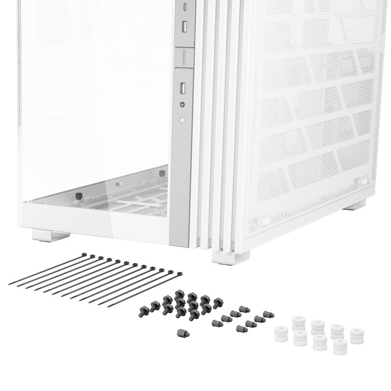 be quiet! Light Base 900 DX kabinett med åpnet sidepanel
