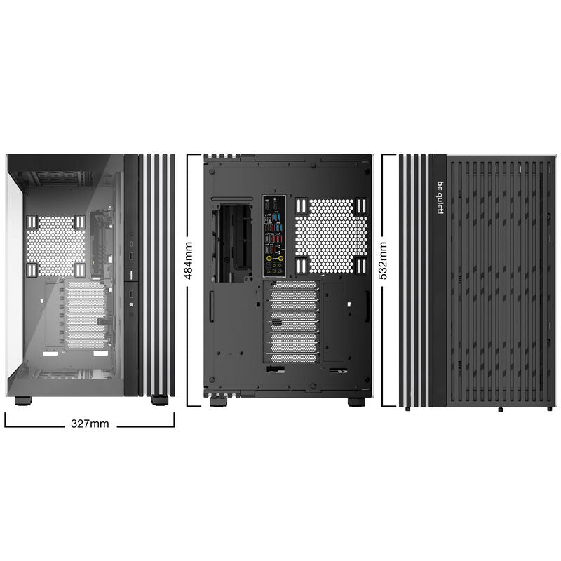 be quiet! Light Base 900 DX kabinett vertikal GPU-holder